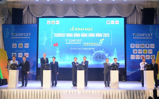 Launching TECHFEST 2023 – Innovation and Startup Festival in the Red River Delta