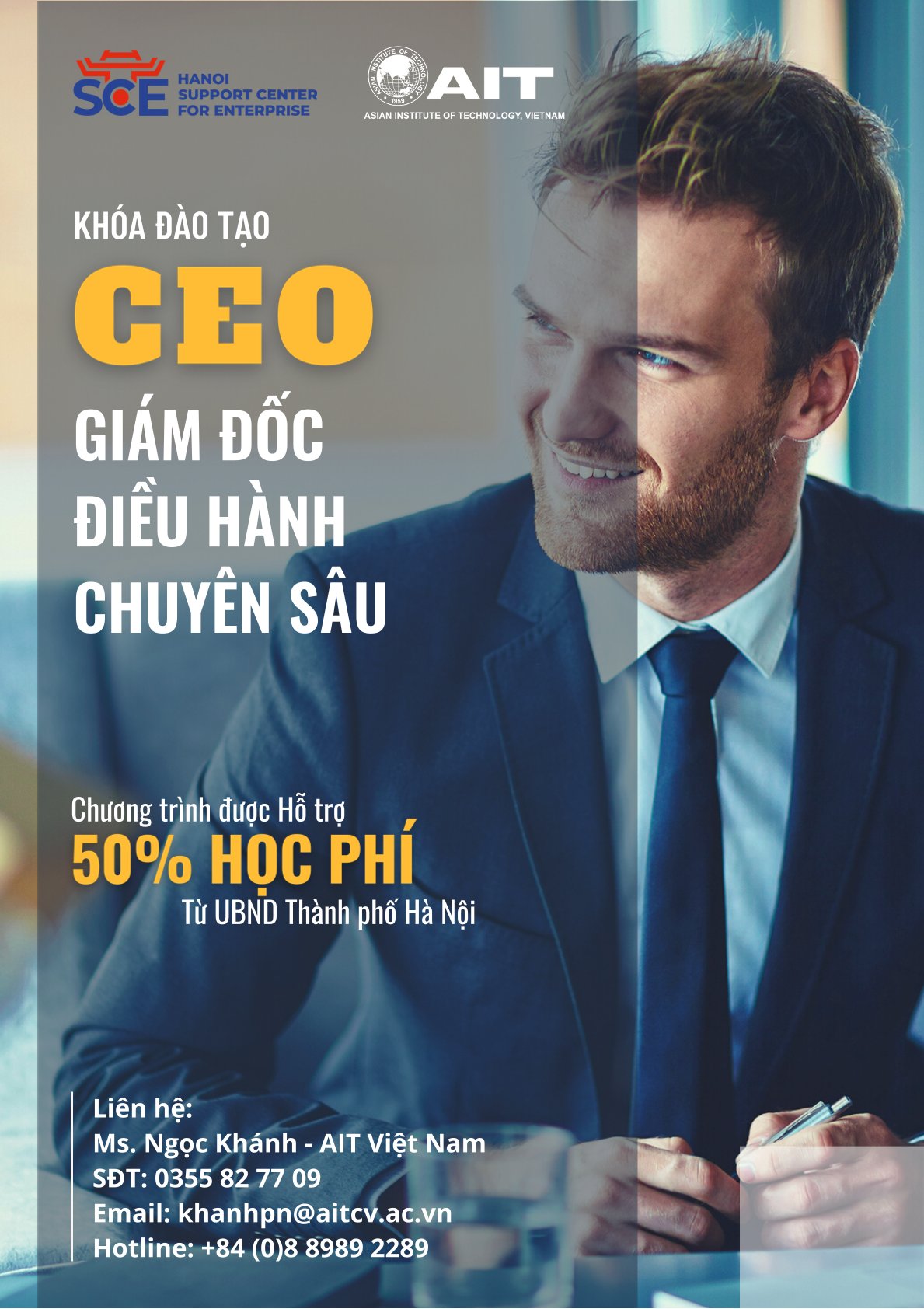 Khóa đào tạo CEO – Giám đốc điều hành chuyên sâu