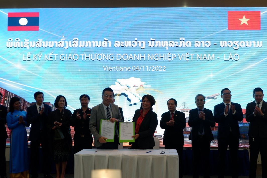 SEACO tham dự lễ ký kết giao thương doanh nghiệp Việt Nam – Lào