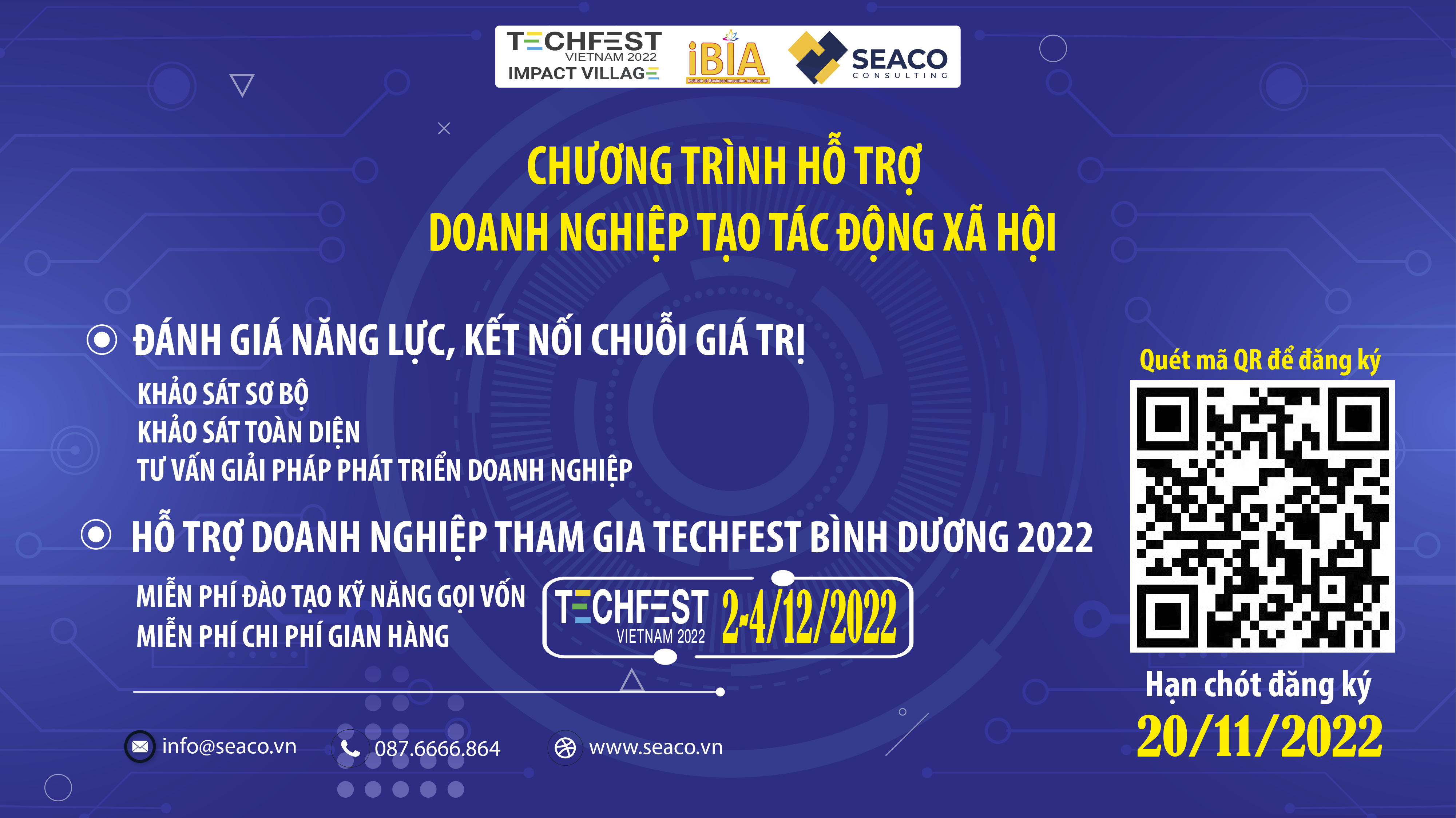Chương trình hỗ trợ Doanh nghiệp tạo tác động xã hội (SIBs)
