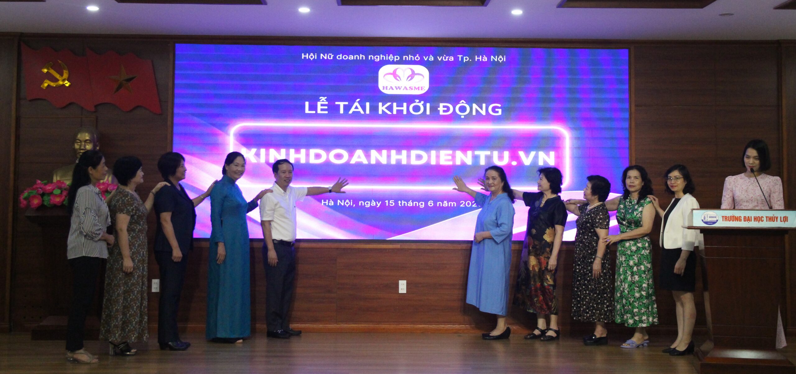 Hội Nữ doanh nghiệp nhỏ và vừa TP. Hà Nội ra mắt sàn TMĐT Kinhdoanhdientu.vn