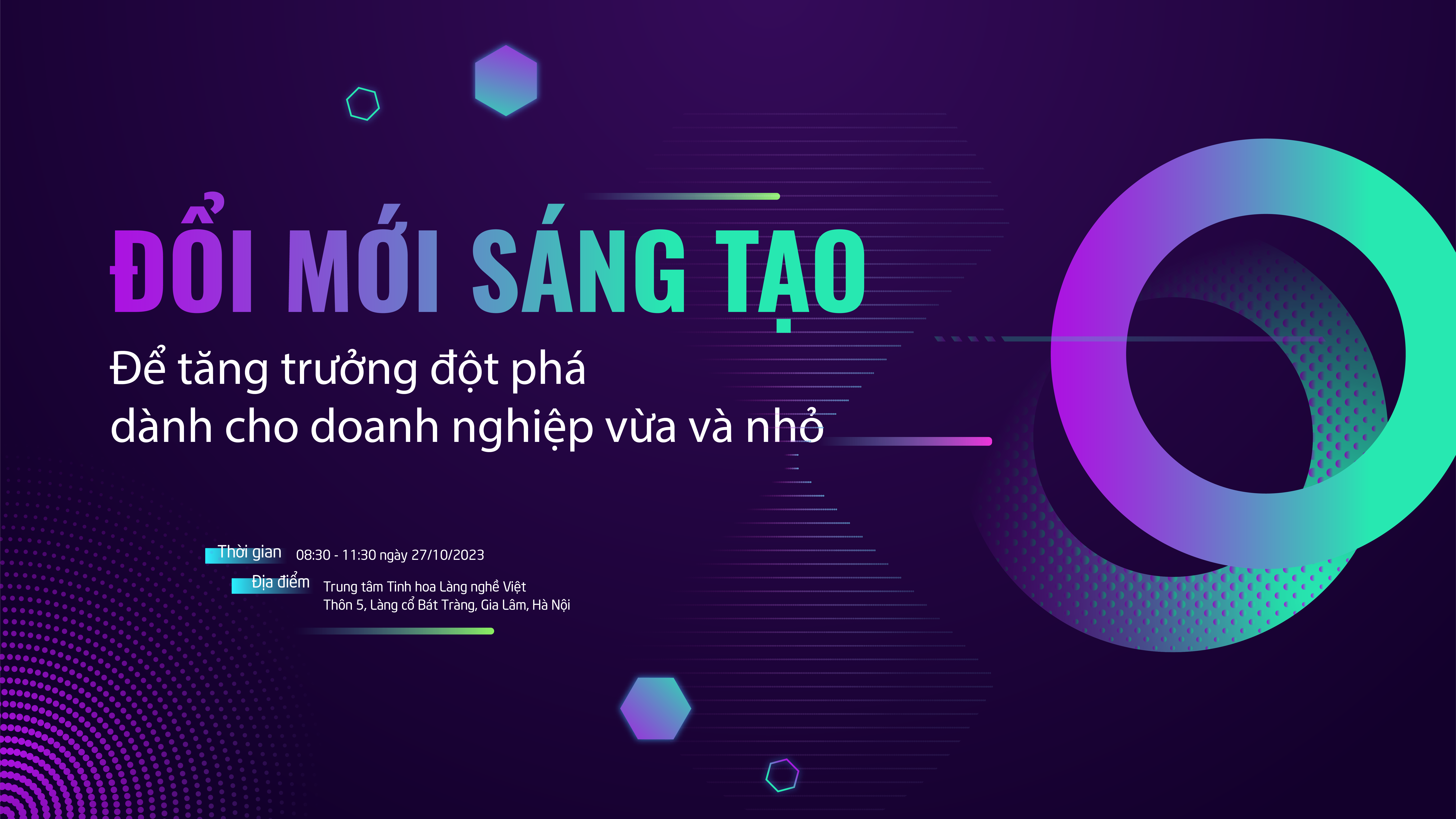 Đổi mới sáng tạo để tăng trưởng đột phá dành cho doanh nghiệp vừa và nhỏ