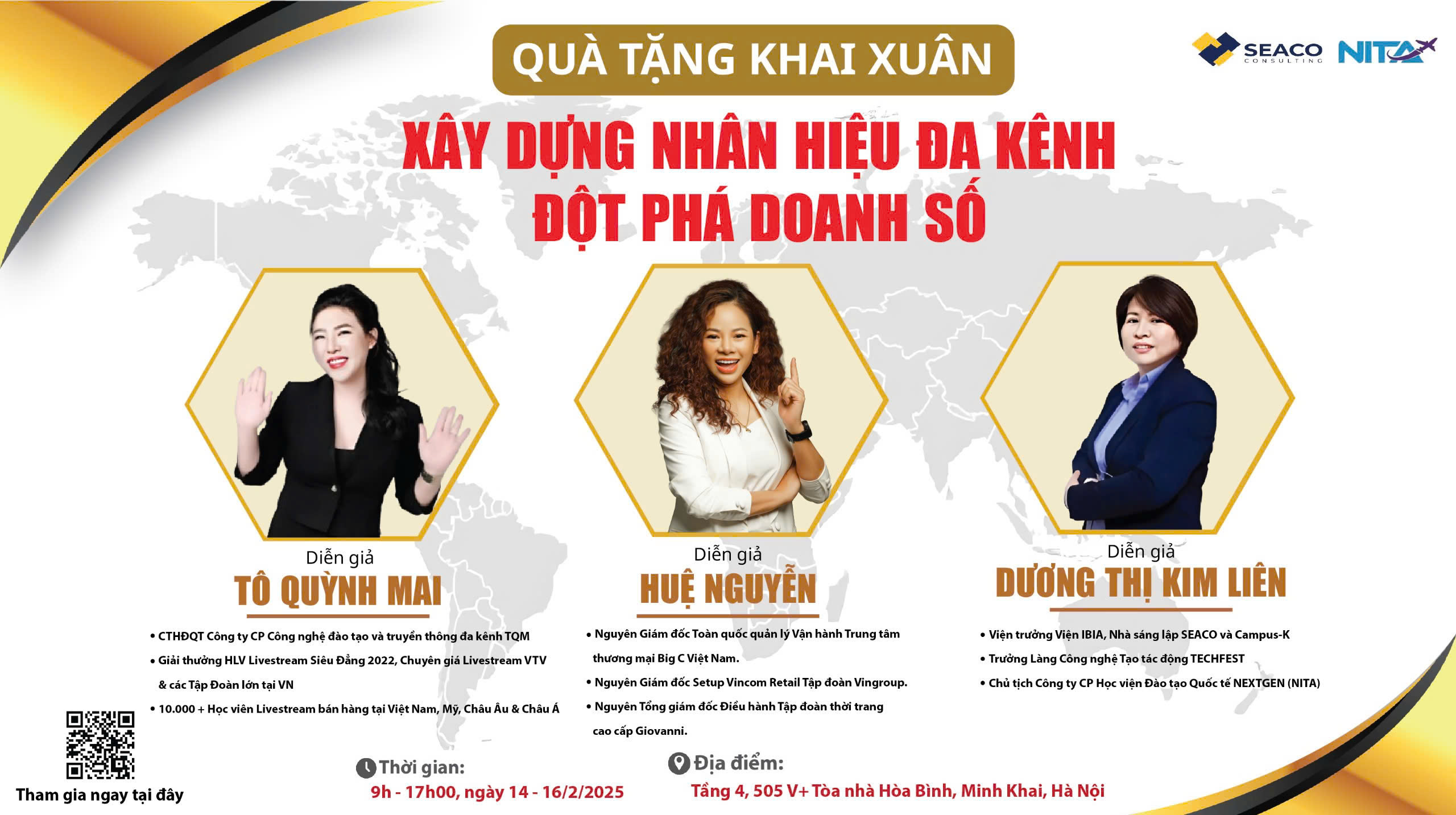 KHÓA HỌC – XÂY DỰNG NHÂN HIỆU ĐA KÊNH ĐỘT PHÁ DOANH SỐ